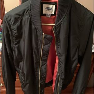 Woman’s oldnavy flight jacket size M